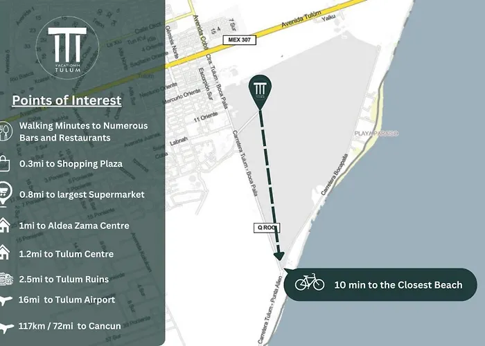Divine 2br With Access Gym Fast Wifi Casa de férias Tulum